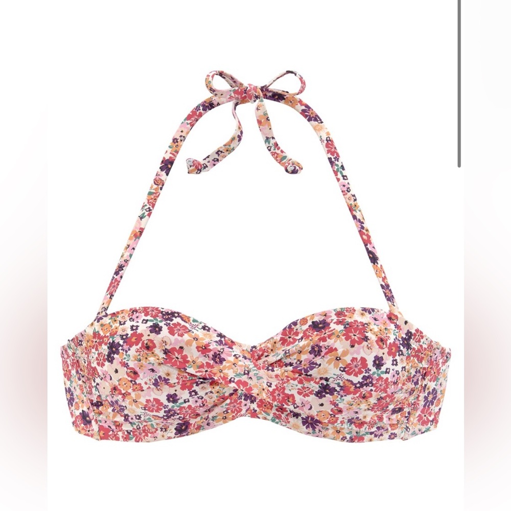Jette Berry Floral Pattern Bikini, NWT. - Picture 4 of 7